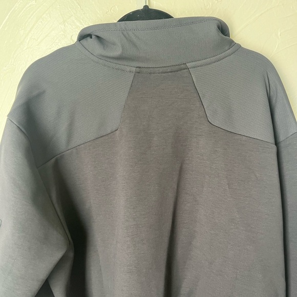 NWT Hugo Boss grey quarter zip sweatshirt size XXXL - Picture 9 of 11